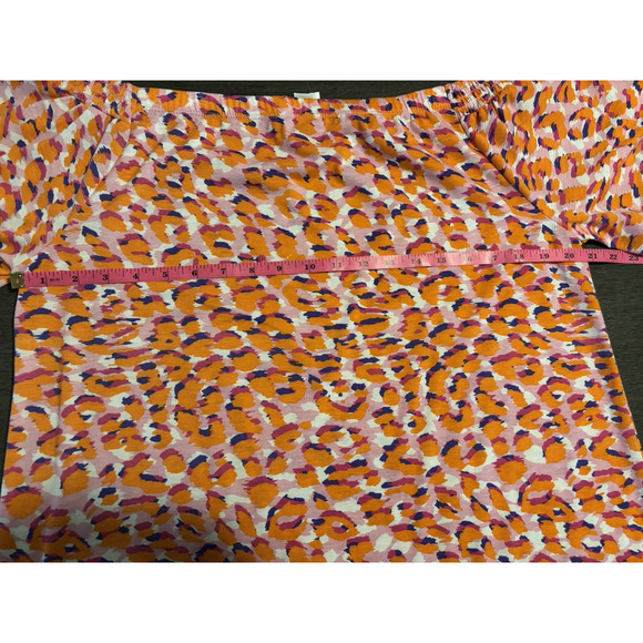 NWT West Loop Women's Off The Shoulder Multi-Colored Mini Dress Size Large - Picture 5 of 6